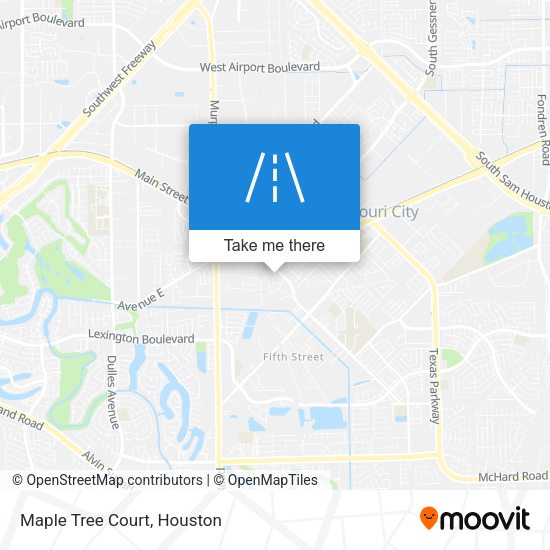 Maple Tree Court map