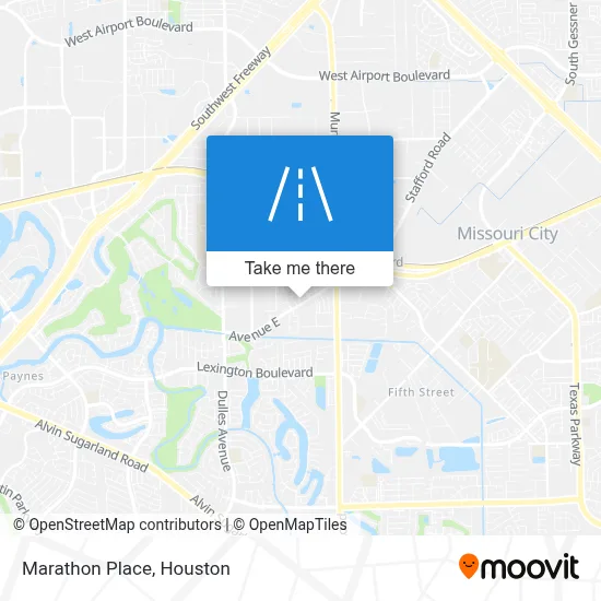 Marathon Place map