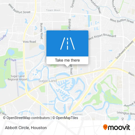 Abbott Circle map