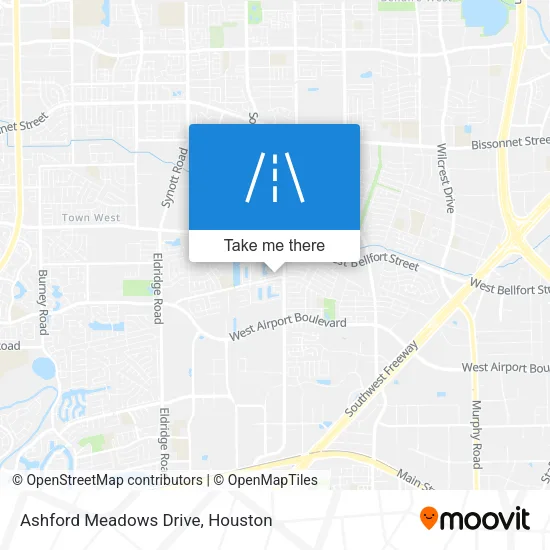 Ashford Meadows Drive map