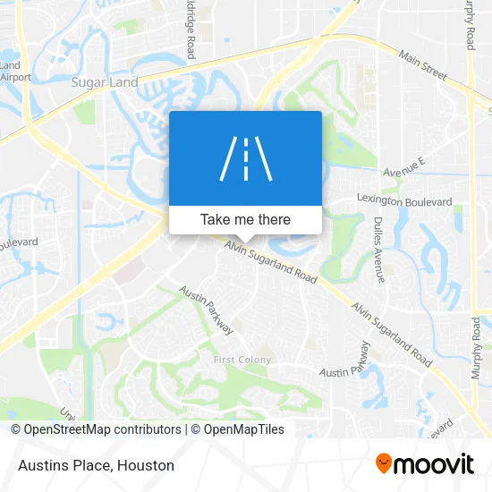 Austins Place map