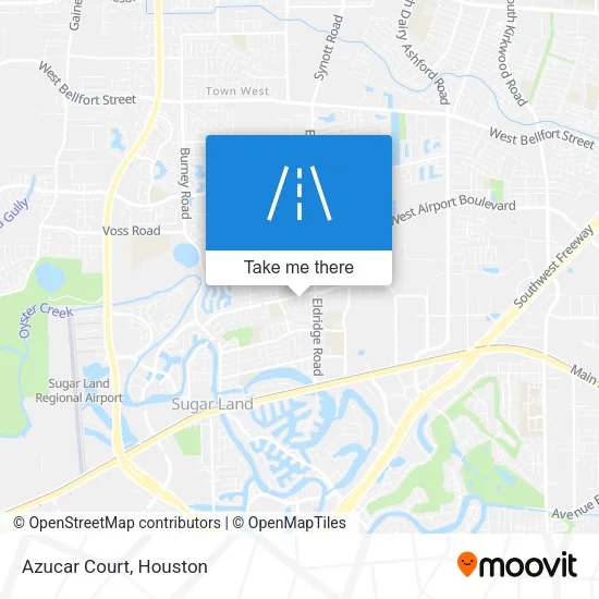 Azucar Court map