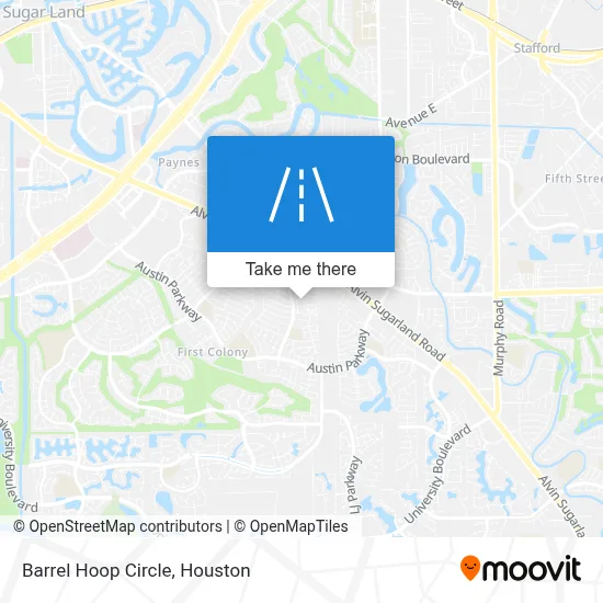 Barrel Hoop Circle map