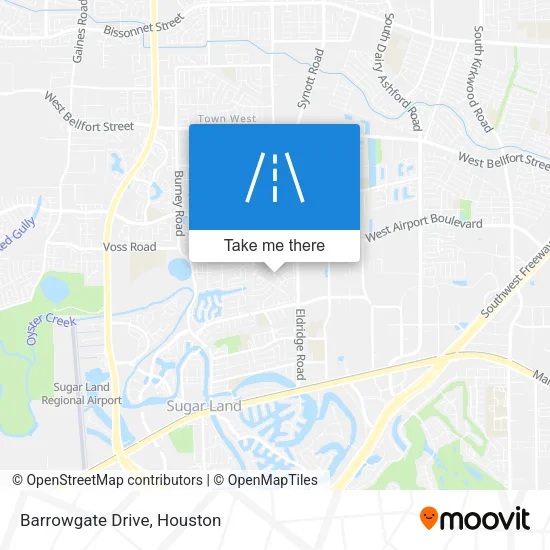 Barrowgate Drive map
