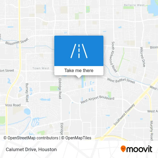 Calumet Drive map