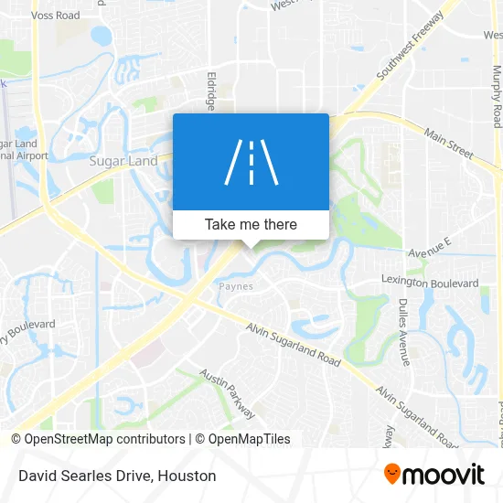 David Searles Drive map