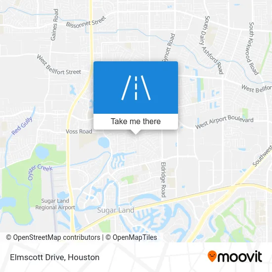 Elmscott Drive map