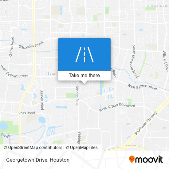 Georgetown Drive map
