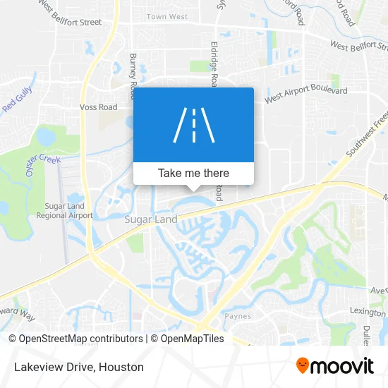 Lakeview Drive map