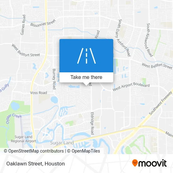 Oaklawn Street map