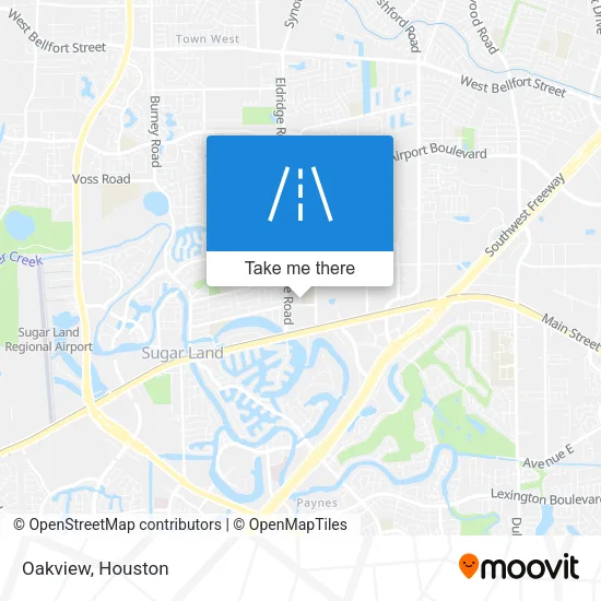 Oakview map