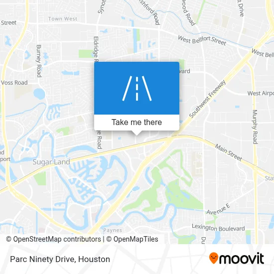 Parc Ninety Drive map