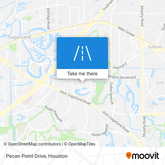 Pecan Point Drive map