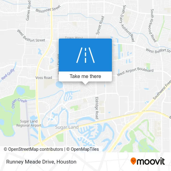 Runney Meade Drive map