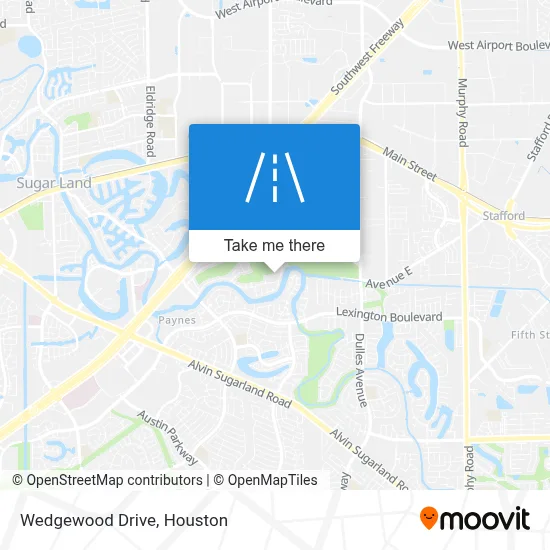 Wedgewood Drive map