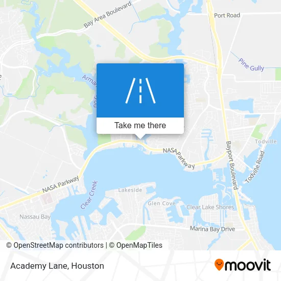 Academy Lane map