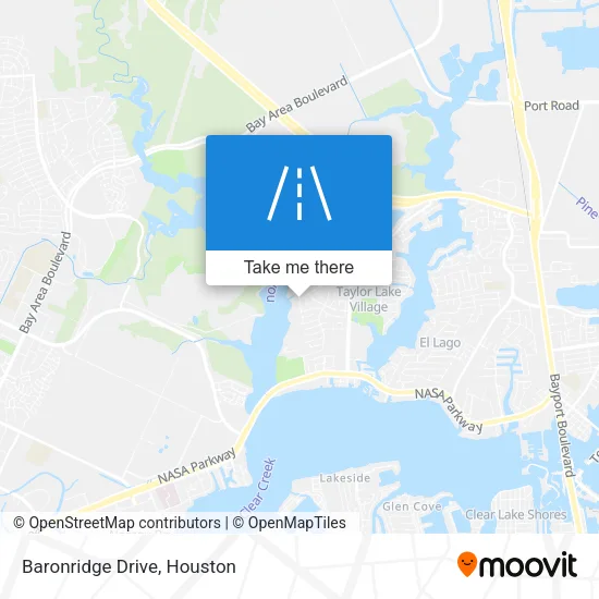 Baronridge Drive map