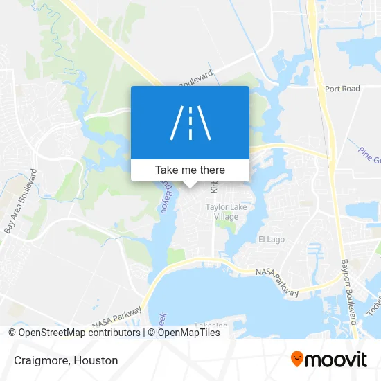 Craigmore map