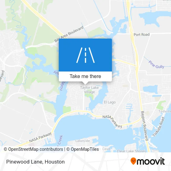 Pinewood Lane map