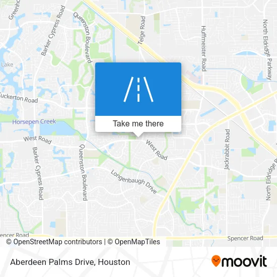 Aberdeen Palms Drive map