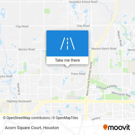 Acorn Square Court map