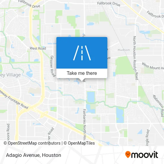 Adagio Avenue map