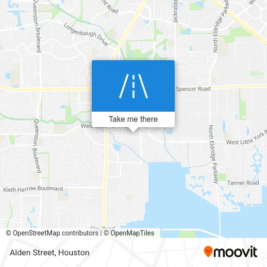 Alden Street map