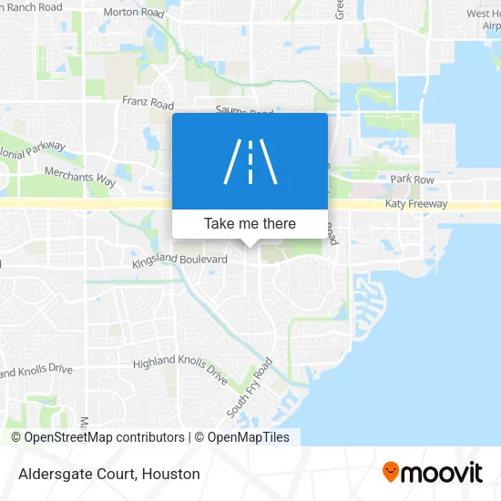 Aldersgate Court map