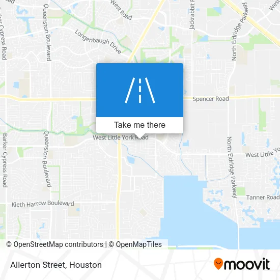 Allerton Street map