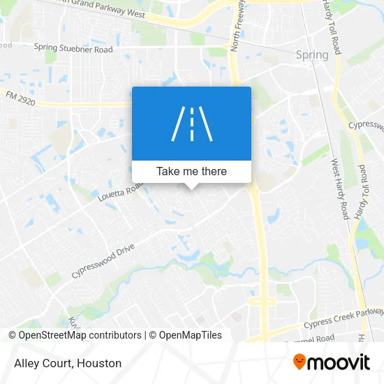 Alley Court map