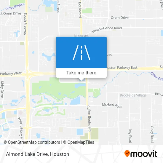 Almond Lake Drive map