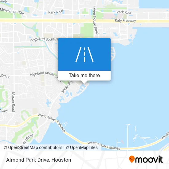 Almond Park Drive map
