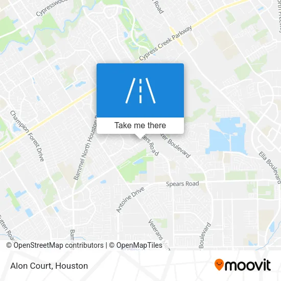 Alon Court map