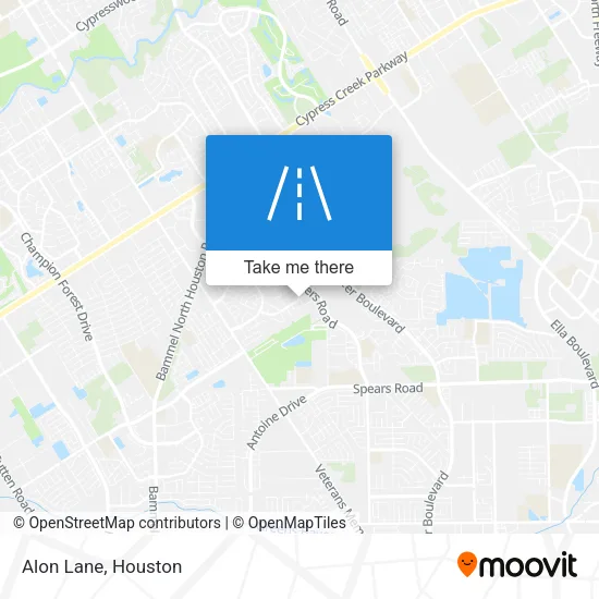 Alon Lane map