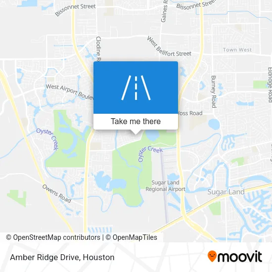 Amber Ridge Drive map