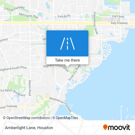 Amberlight Lane map