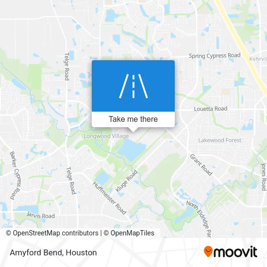 Amyford Bend map