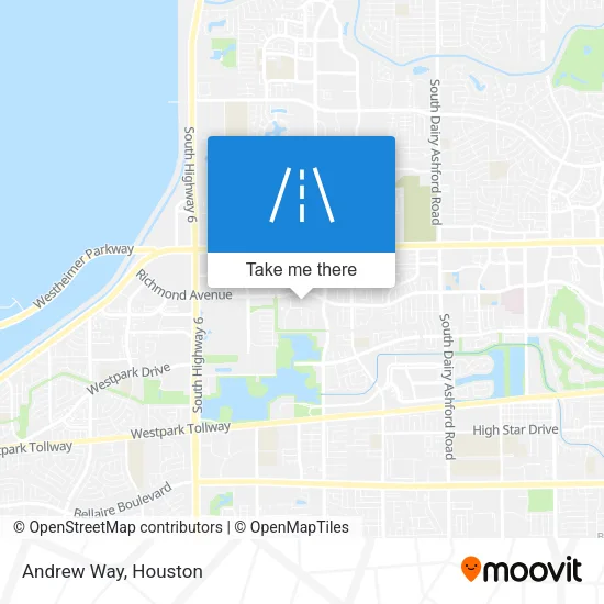 Andrew Way map