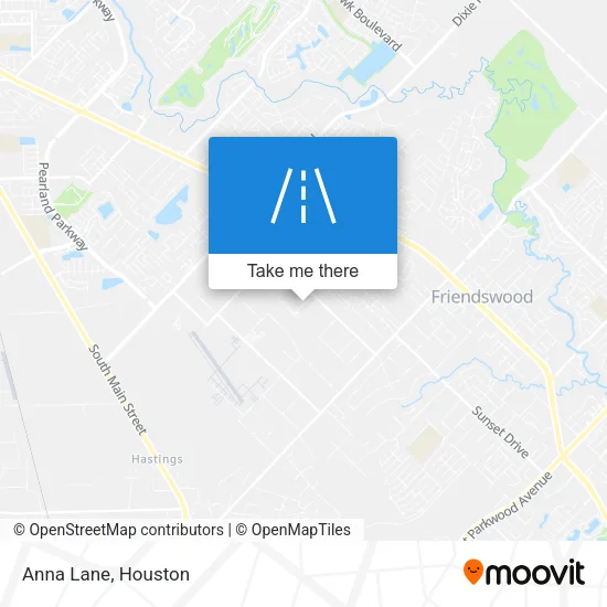 Anna Lane map