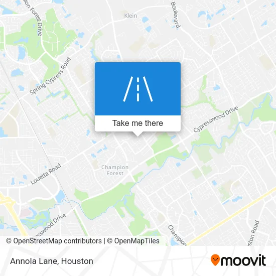 Annola Lane map