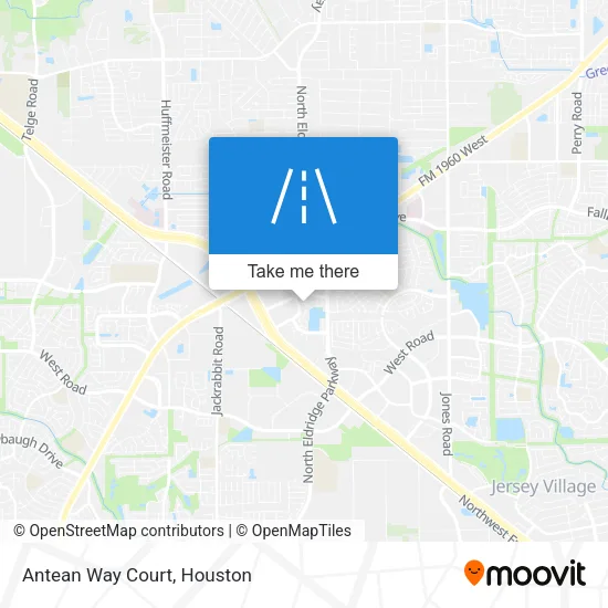 Antean Way Court map