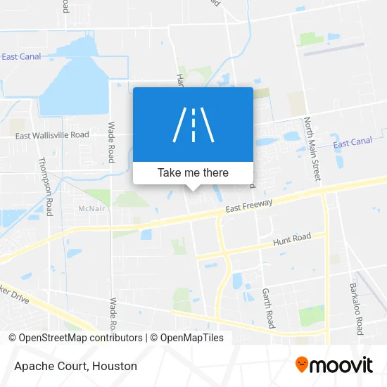 Apache Court map