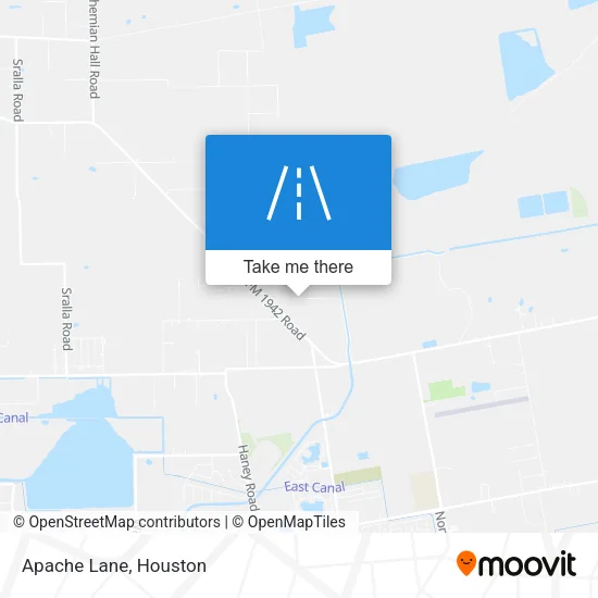 Apache Lane map