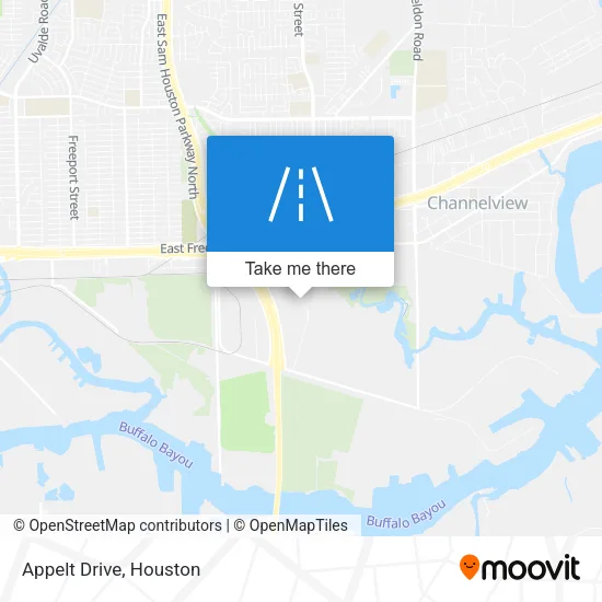 Appelt Drive map