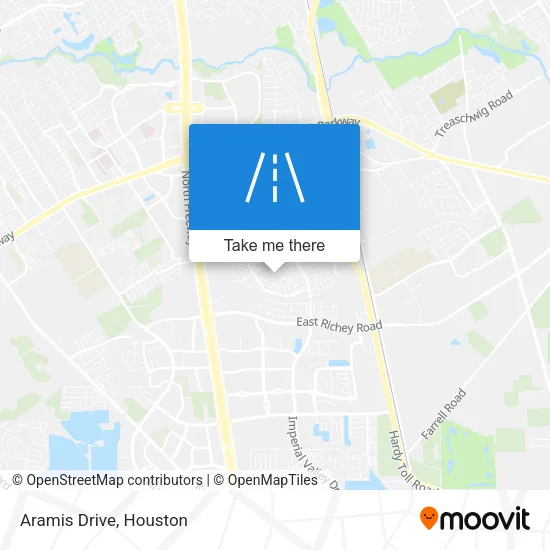 Aramis Drive map