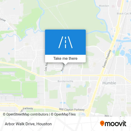 Arbor Walk Drive map