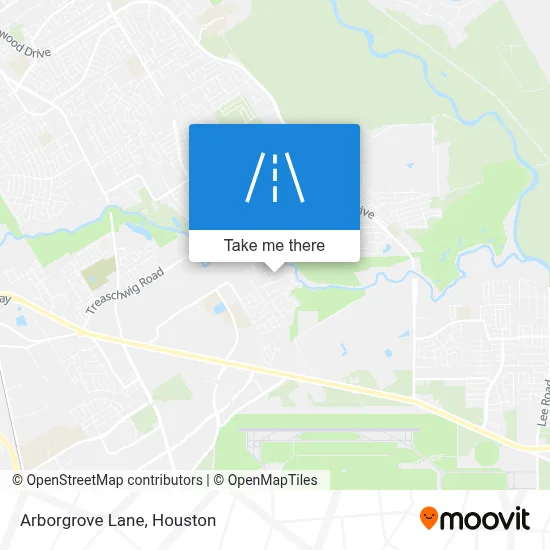 Arborgrove Lane map