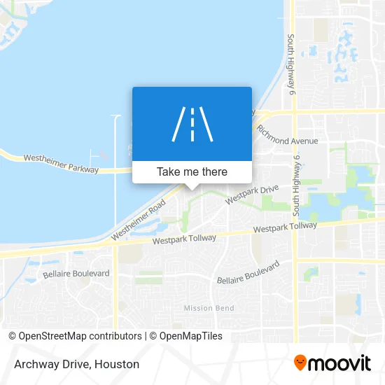 Archway Drive map