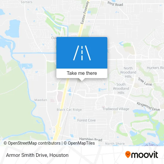 Armor Smith Drive map