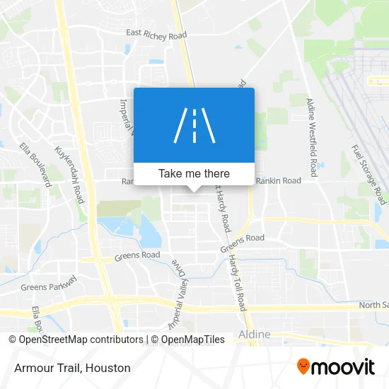 Armour Trail map